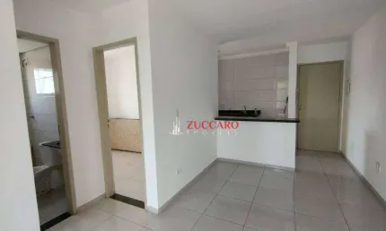 Apartamento com 2 dormitórios para alugar, 45 m² por R$ 1.345,16/mês - Jardim Fátima - Guarulhos/SP