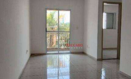 Apartamento com 2 dormitórios para alugar, 45 m² por R$ 1.345,16/mês - Bonsucesso - Guarulhos/SP