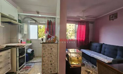 Apartamento com 2 dormitórios à venda, 46 m² por R$ 269.900,00 - Cocaia - Guarulhos/SP