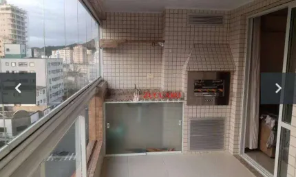 Apartamento com 2 dormitórios à venda, 83 m² por R$ 715.000,00 - Boqueirão - Praia Grande/SP