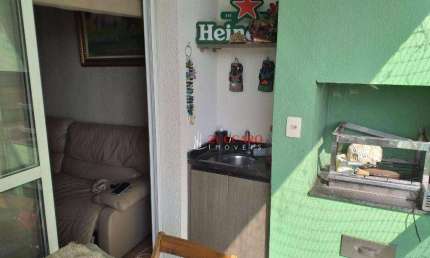 Apartamento com 3 dormitórios à venda, 80 m² por R$ 497.000,00 - Jardim Las Vegas - Guarulhos/SP