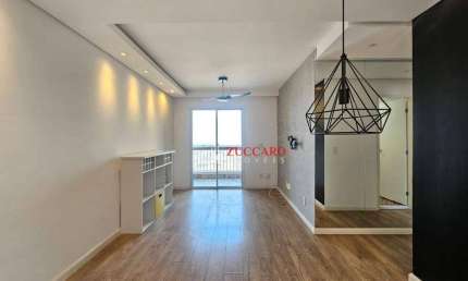 Apartamento com 3 dormitórios à venda, 77 m² por R$ 649.900,00 - Jardim Flor da Montanha - Guarulhos/SP