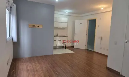 Apartamento com 1 dormitório à venda, 32 m² por r$ 249.900,00 - vila augusta - guarulhos/sp