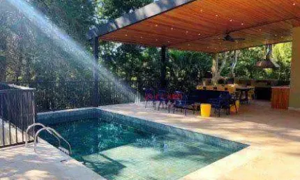 Casa com 3 dormitórios, 405 m² - venda por R$ 4.500.000,00 ou aluguel por R$ 24.999,90/mês - Condominio Estância Parque de Atibaia - Atibaia/SP