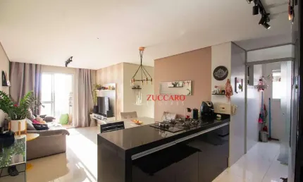 Apartamento com 3 dormitórios à venda, 77 m² por R$ 649.000,00 - Jardim Flor da Montanha - Guarulhos/SP