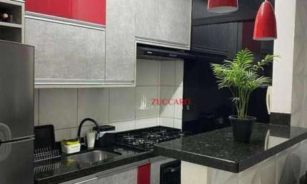 Apartamento com 2 dormitórios à venda, 51 m² por R$ 285.000,00 - Vila Rio de Janeiro - Guarulhos/SP