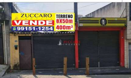 Terreno à venda, 400 m² por R$ 1.380.000,00 - Jardim Flor da Montanha - Guarulhos/SP