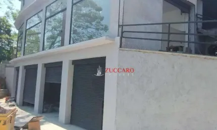 Salão para alugar, 166 m² por r$ 22.100,00/mês - vila augusta - guarulhos/sp