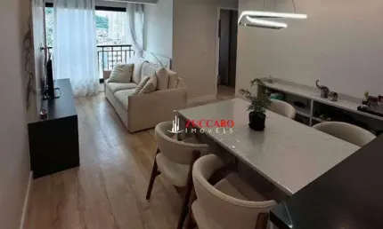 Apartamento com 2 dormitórios à venda, 48 m² por r$ 414.999,00 - vila galvão - guarulhos/sp
