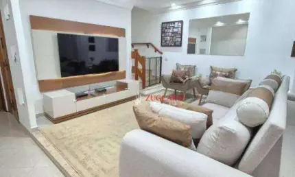 Sobrado com 3 dormitórios à venda, 97 m² por R$ 695.000,00 - Jardim Cocaia - Guarulhos/SP