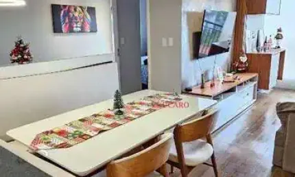 Apartamento com 2 dormitórios à venda, 58 m² por r$ 480.000,00 - picanço - guarulhos/sp