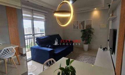 Apartamento com 2 dormitórios à venda, 52 m² por R$ 440.000,00 - Vila Augusta - Guarulhos/SP