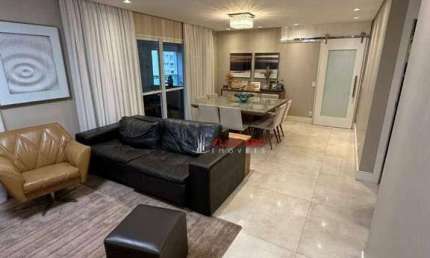 Apartamento com 3 dormitórios à venda, 168 m² por R$ 2.200.000,00 - Jardim Santa Mena - Guarulhos/SP