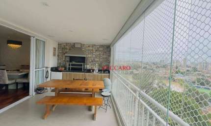 Apartamento com 3 dormitórios à venda, 114 m² por R$ 1.180.000,00 - Vila Galvão - Guarulhos/SP