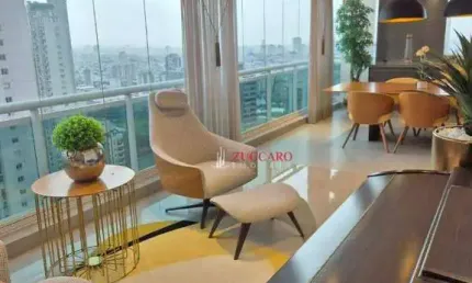 Apartamento com 4 dormitórios à venda, 326 m² por r$ 9.000.000,00 - jardim anália franco - são paulo/sp
