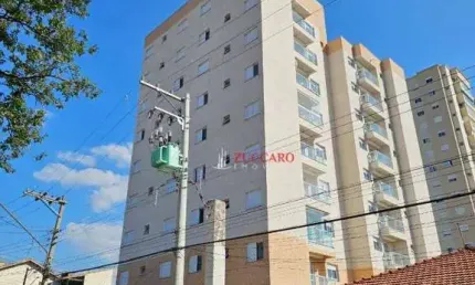 Apartamento com 1 dormitórios e 1 suite à venda, 56 m² por r$ 380.000 - vila galvão - guarulhos/sp