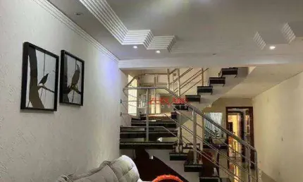 Sobrado com 3 dormitórios à venda, 220 m² por r$ 900.000,00 - jardim santa clara - guarulhos/sp
