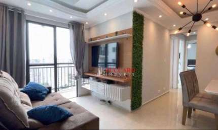 Apartamento com 2 dormitórios à venda, 47 m² por R$ 423.000,00 - Vila Rio de Janeiro - Guarulhos/SP