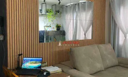 Apartamento com 2 dormitórios à venda, 43 m² por r$ 279.000,00 - jardim las vegas - guarulhos/sp
