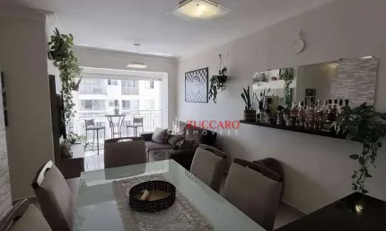 Apartamento com 3 dormitórios à venda, 64 m² por R$ 430.000,00 - Ponte Grande - Guarulhos/SP