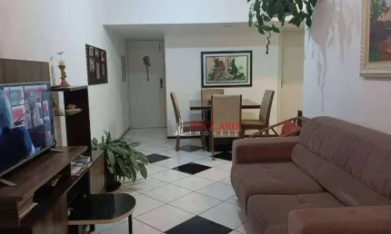 Apartamento com 3 dormitórios, 90 m² - venda por R$ 430.000,00 ou aluguel por R$ 3.483,00/mês - Vila Hulda - Guarulhos/SP