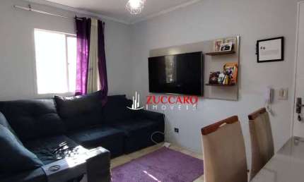 Apartamento com 2 dormitórios à venda, 54 m² por R$ 215.000,00 - Vila Zamataro - Guarulhos/SP