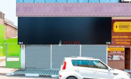 Salão para alugar, 400 m² por r$ 18.799,00/mês - centro - guarulhos/sp