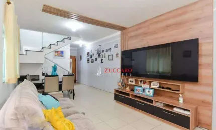 Sobrado com 3 dormitórios à venda, 165 m² por R$ 630.000,00 - Parque Continental - Guarulhos/SP