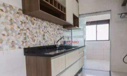 Apartamento com 2 dormitórios à venda, 59 m² por R$ 410.000,00 - Vila Rio de Janeiro - Guarulhos/SP