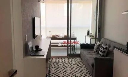 Studio com 1 dormitório para alugar, 39 m² por R$ 4.130,44/mês - Bosque Maia - Guarulhos/SP