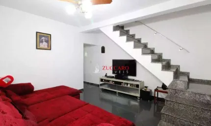 Sobrado com 2 dormitórios à venda, 179 m² por R$ 848.000,01 - Vila Augusta - Guarulhos/SP