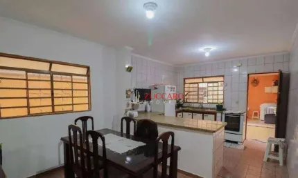 Casa à venda, 225 m² por r$ 550.000,00 - parque continental ii - guarulhos/sp