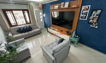 Sobrado à venda, 100 m² por r$ 565.000,00 - jardim terezópolis - guarulhos/sp