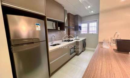 Apartamento com 2 dormitórios à venda, 52 m² por R$ 310.000,00 - Vila Assis Brasil - Mauá/SP