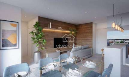 Apartamento com 3 dormitórios à venda, 75 m² por R$ 510.000,00 - Vila Nossa Senhora das Vitórias - Mauá/SP