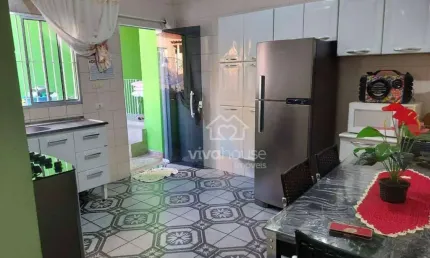 Casa com 3 dormitórios à venda por R$ 530.000,00 - Jardim Mauá - Mauá/SP