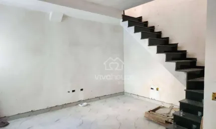 Cobertura com 3 dormitórios à venda, 146 m² por R$ 950.000,00 - Campestre - Santo André/SP