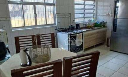 Sobrado com 3 dormitórios à venda, 166 m² por R$ 390.000,00 - Vila Feital - Mauá/SP