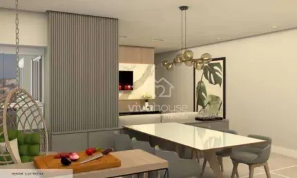 Apartamento com 2 dormitórios à venda, 67 m² por R$ 595.000 - Vila Alzira - Santo André/SP