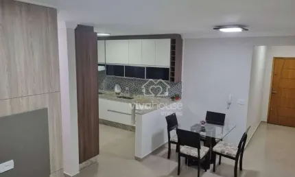 Apartamento com 2 dormitórios à venda, 62 m² por r$ 349.900,00 - jardim santo alberto - santo andré/sp
