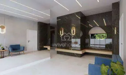 Apartamento com 2 dormitórios à venda, 44 m² por R$ 476.478,00 - Campestre - Santo André/SP