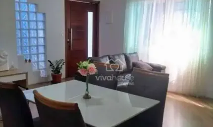 Casa com 3 dormitórios à venda, 100 m² por R$ 580.000,00 - Parque São Vicente - Mauá/SP