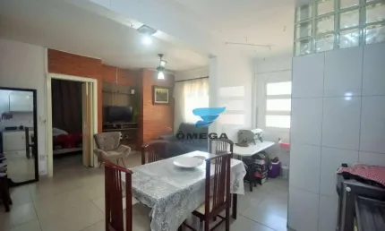 Perto da praia - apartamento com 2 quartos - praia do tombo, guarujá.