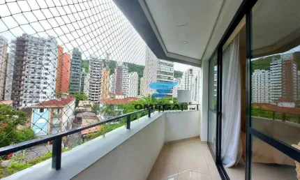 Apartamento à venda, 130 m² por r$ 595.000,00 - pitangueiras - guarujá/sp