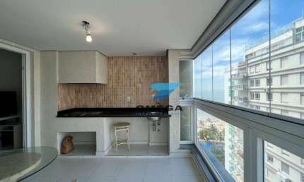Apartamento no Guarujá à venda em praia das Pitangueiras.