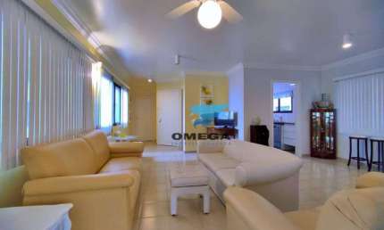 PERTO DA PRAIA - Apartamento com 4 quartos - Condomínio com churrasqueira - Praia das Pitangueiras, Guarujá.