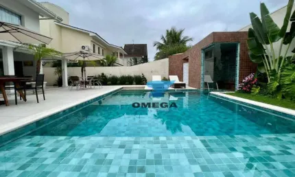 Casa à venda no Condomínio Jardim  Acapulco - Guarujá/SP