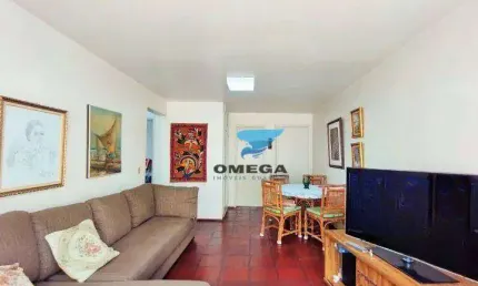 Perto da praia - apartamento com 3 quartos - 1 vaga - praia das pitangueiras, guarujá.