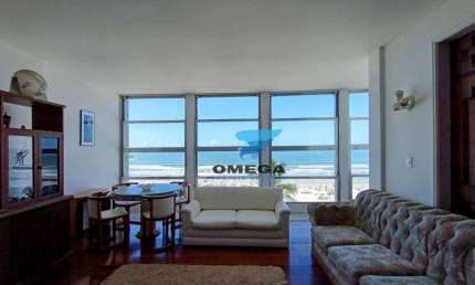 Apartamento com 3 dormitórios à venda, FRENTE MAR - Praia das Pitangueiras - Guarujá/SP