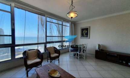 Apartamento Frente mar à venda sendo 3 dormitórios e 1 suíte - Pitangueiras - Guarujá/SP